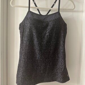 Moving Comfort Black & Gray Soft Cup Bra Tank